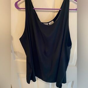 Liz Baker Black Sleeveless Tank Top